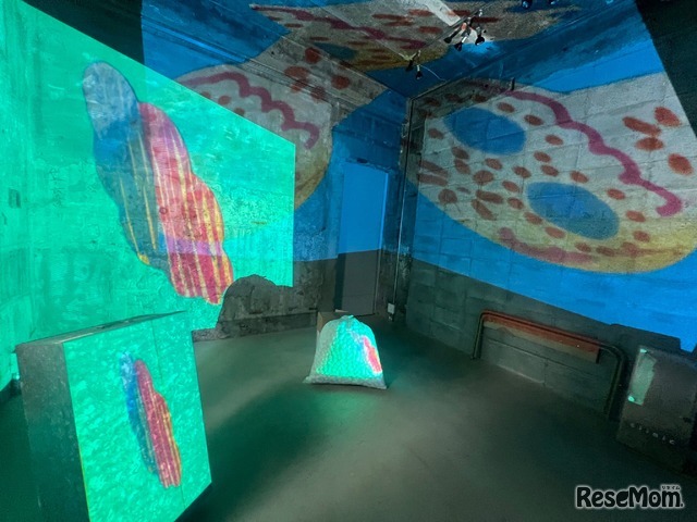 プロジェクションマッピングとアナログアートの融合