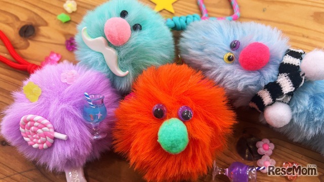 ふわふわキーチャームづくりワークショップ