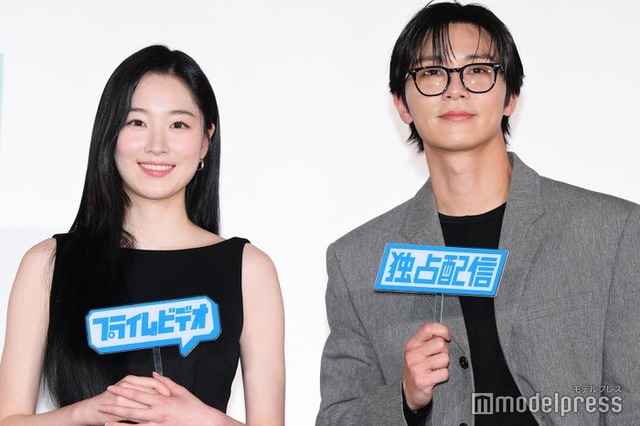 韓国ドラマ「明日はきっと」配信記念イベント 来日舞台挨拶に出席したウォン・ジアン、パク・ソジュン（C）モデルプレス