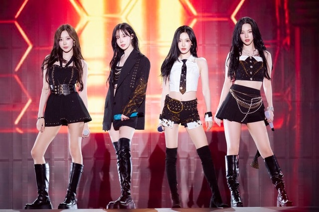 aespa「2025 aespa LIVE TOUR – SYNK : aeXIS LINE – in JAPAN」撮影：田中聖太郎