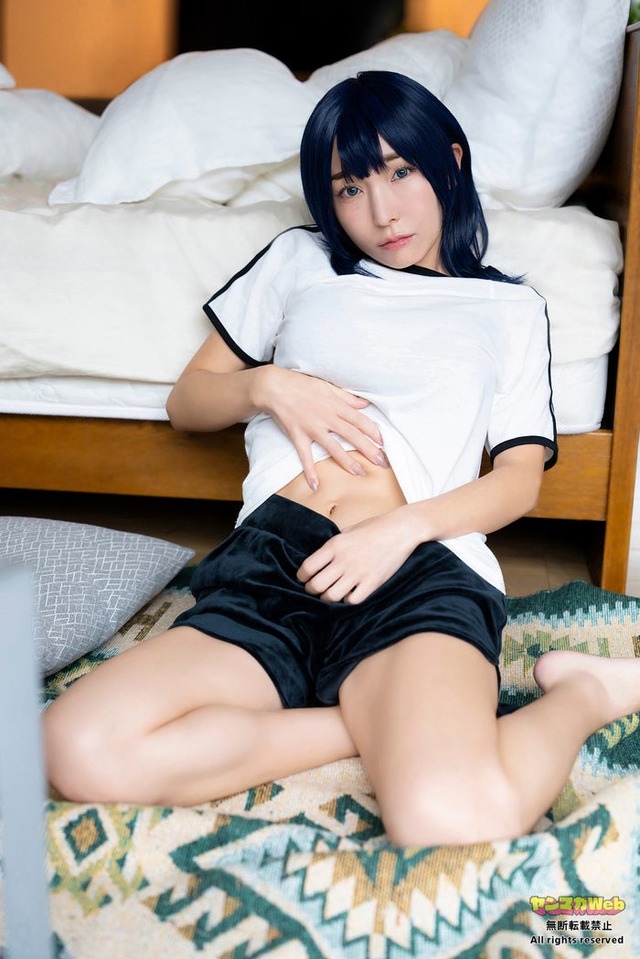 加護亜依（C）LUCKMAN、U-YA／ヤンマガWeb