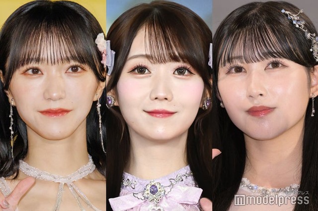 野口衣織、大谷映美里、山本杏奈（C）モデルプレス