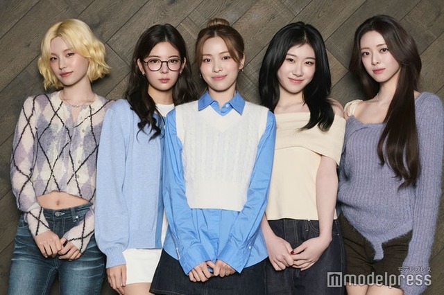 モデルプレスのインタビューに応じたITZY／イェジ、リア、リュジン、チェリョン、ユナ（C）モデルプレス