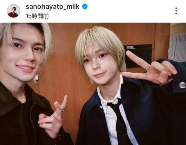 佐野勇斗、＆TEAM・Kとの2SHOTにファン歓喜「さすがに眼福すぎて滅」「目が喜んでます」