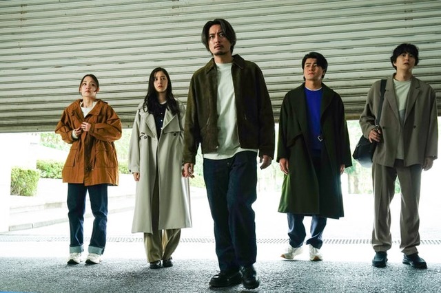 剛力彩芽、新木優子、間宮祥太朗、森本慎太郎、稲葉友「良いこと悪いこと」第7話（C）日本テレビ