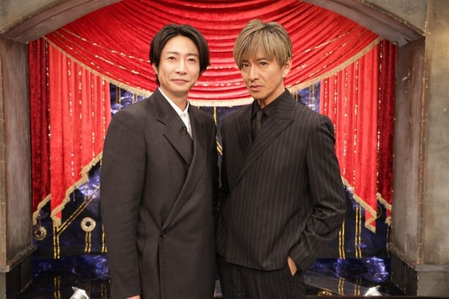 相葉雅紀、木村拓哉（C）フジテレビ
