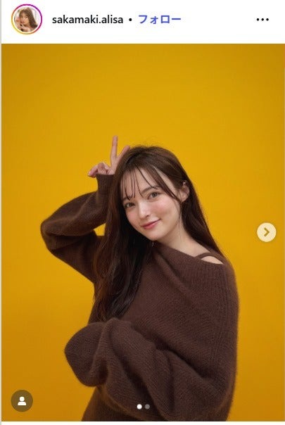 坂巻有紗Instagramより