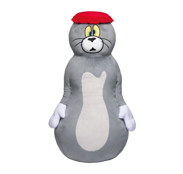 Happyくじ「TOM and JERRY FUNNY ART!」ラスト賞トム大きいぬいぐるみ