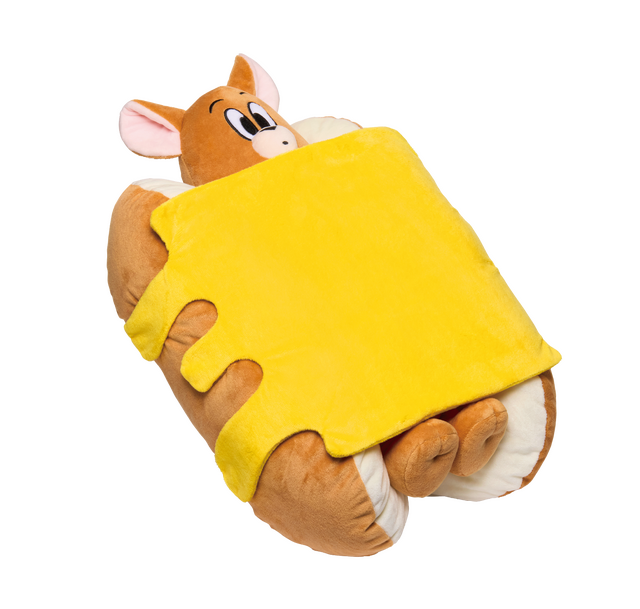 Happyくじ「TOM and JERRY FUNNY ART!」特賞ジェリー大きいぬいぐるみ