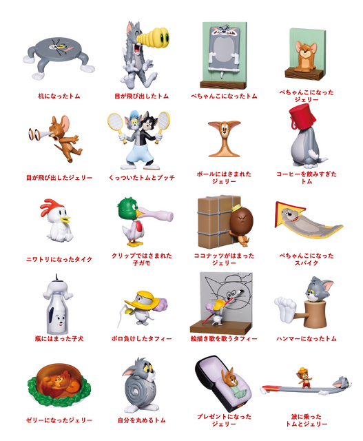 Happyくじ「TOM and JERRY FUNNY ART!」A賞フィギュア