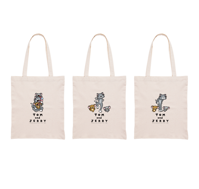 Happyくじ「TOM and JERRY FUNNY ART!」C賞コラボレーショントートバッグ