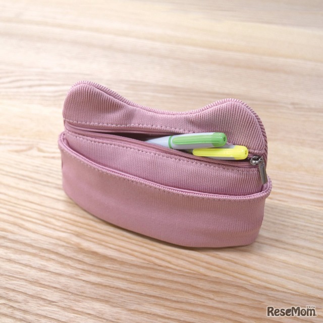 ノートにかぶせる猫耳ポーチ