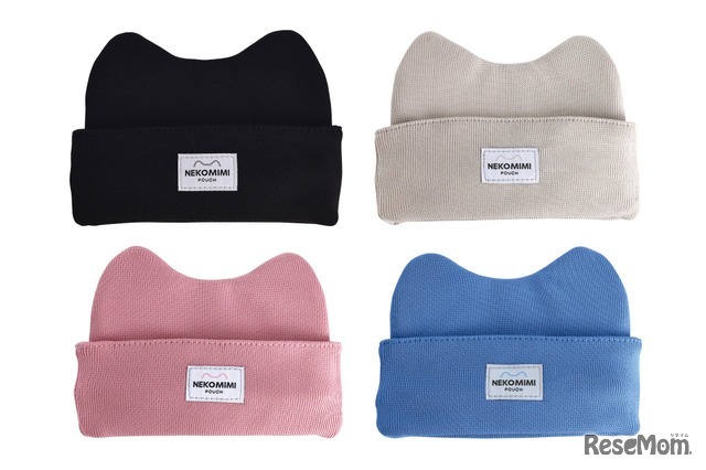 ノートにかぶせる猫耳ポーチ