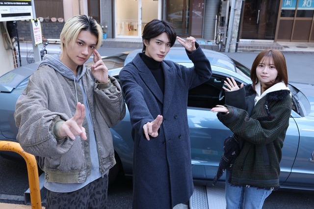 佐野勇斗、山中柔太朗、桜田ひより（C）日本テレビ