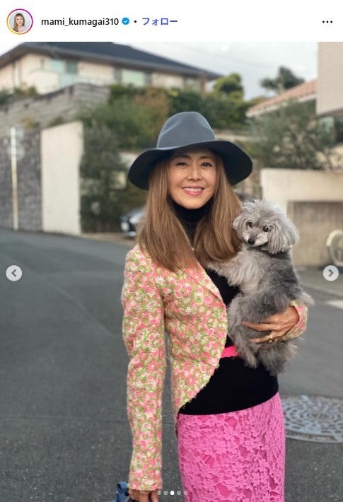 熊谷真実Instagramより