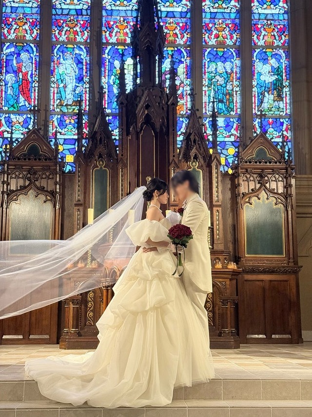 ひかりんちょ、ひかりんちょの夫（提供写真）