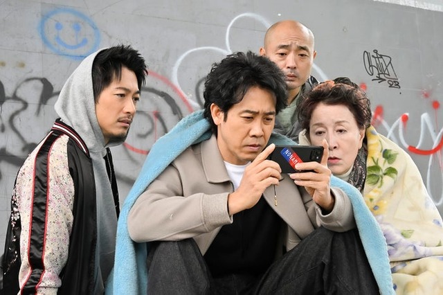 ディーン・フジオカ、大泉洋、宇野祥平、高畑淳子「ちょっとだけエスパー」最終話（C）テレビ朝日