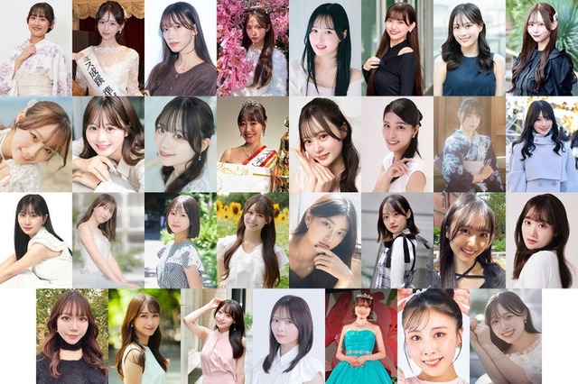 「MISS OF MISS CAMPUS QUEEN CONTEST 2026」出場者（提供写真）