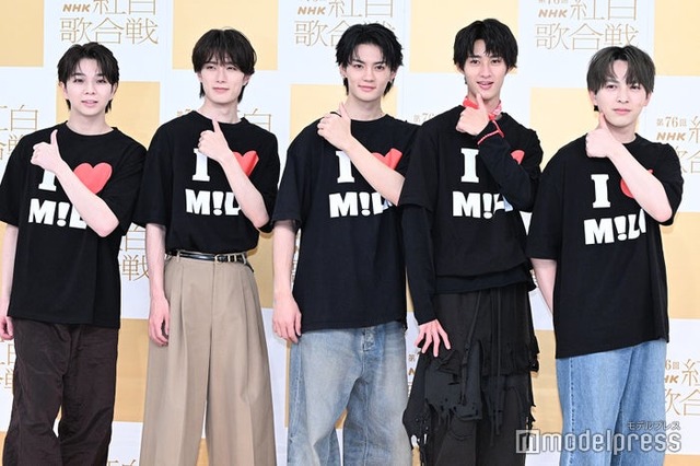 塩崎太智、山中柔太朗、佐野勇斗、曽野舜太、吉田仁人／M!LK（C）モデルプレス