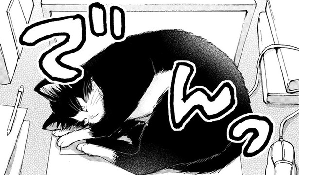 猫と同居しはじめたミステリー作家の青年。パソコンの上を陣取られてエサで釣る作戦を考えるが…【同居人はひざ、時々、頭のうえ。 #11】