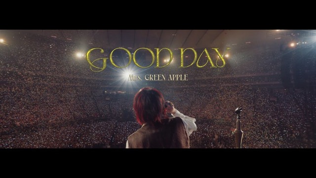 Mrs. GREEN APPLE「GOOD DAY」【LIVE “BABEL no TOH” 2025 December Edit】サムネイル（提供写真）
