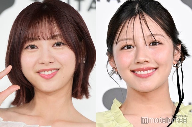 富田鈴花、渡邉美穂（C）モデルプレス
