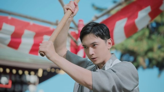 吉沢亮／「お正月を写そう♪2026 “チェキ（TM）”続・運命のもちつき」篇（提供写真）