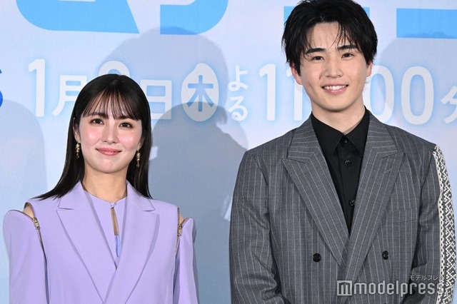 「ゲームチェンジ」記者発表に登壇した石川恋、中沢元紀（C）モデルプレス