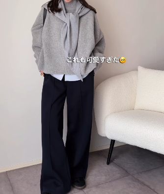 ユニクロとGUでつくる旬のカジュアルスタイル。大人っぽく仕上げる色選びとは【40代の毎日コーデ】