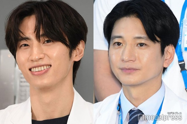 「ヤンドク！」記者会見に出席した許豊凡、向井理（C）モデルプレス