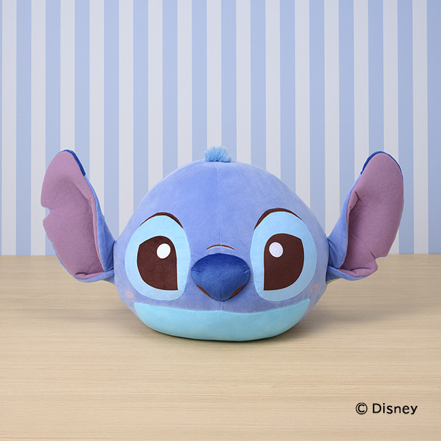 ディズニー スティッチ　スーパーギガザッカもちもちクッション © Disney ©Bandai Namco Experience Inc.