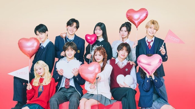 「今日、好きになりました。テグ編」（上段左から）ゆうた、りお、りな、みせら、けんせい（下段左から）ひなた、りくと、もか、るい（C）AbemaTV, Inc.