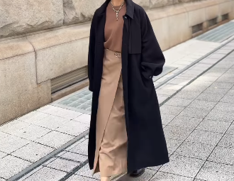 シックなロングコート、どう着こなす？参考にしたい洗練コーデ【40代の毎日コーデ】