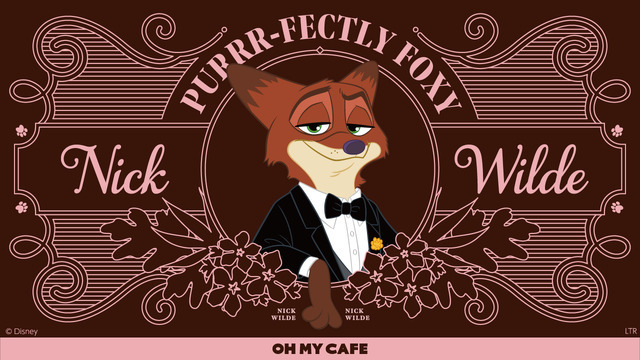 「ズートピア2」OH MYCAFE©Disney