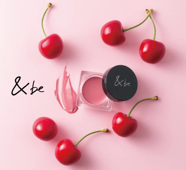 ＆be、ヘルシーな血色感を演出するクリームチークに春限定色チェリーピンクが登場