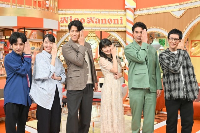 二宮和也、戸田恵梨香、鈴木亮平、蒔田彩珠、伊藤英明、柴田英嗣（C）TBS