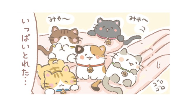 UFOキャッチャーでかわいい猫ちゃんを大量ゲット！しかも生きてる!?【あなたとくらし隊！ちびっ福 #８】