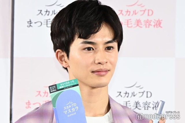 ブランドアンバサダー就任＆新WEBCM発表会に出席した草川拓弥（C）モデルプレス