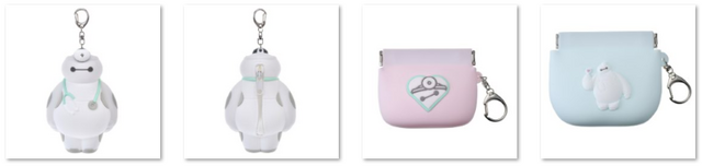 ポーチ　3,000円/ ポーチ(S) ダスト用　1,800円/ ポーチ(M) ダスト用　2,300円© Disney