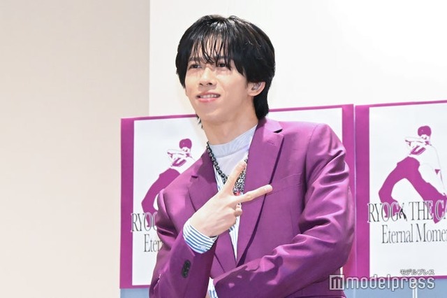 「RYOGA THE CARD 〜Eternal Moment〜」発売記念イベントに登場したリョウガ（C）モデルプレス