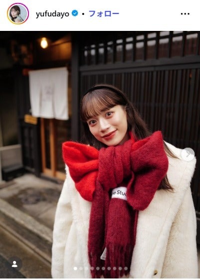 由布菜月Instagramより