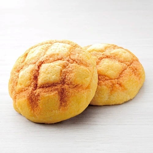 お店で焼いたふんわりメロンパン（提供写真）