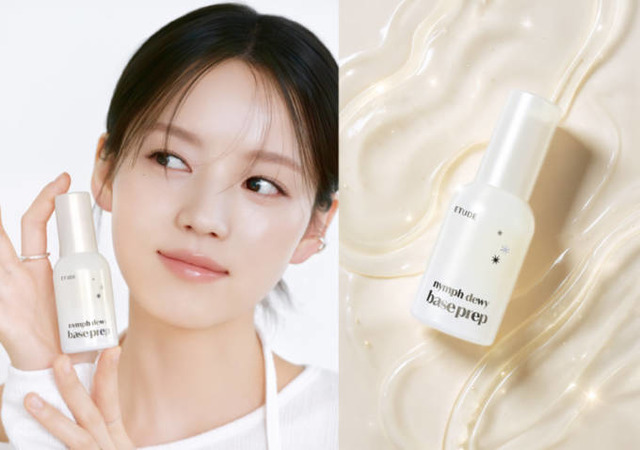 エチュード、メイクノリを高めるちゅるんと輝くつるもち肌プライマーが登場