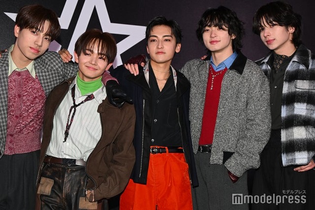 STARGLOW／（左から）GOICHI、TAIKI、KANON、RUI、ADAM（C）モデルプレス
