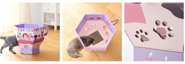 「ティーカップ型の猫の爪とぎ」5,990円（税込）