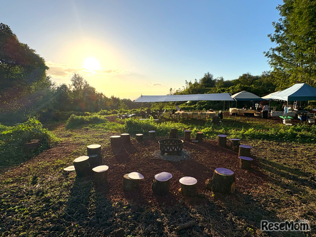 SOSHI Aloha Camp 敷地内