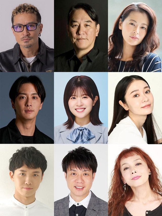 舞台「はがきの王様」出演者（提供写真）