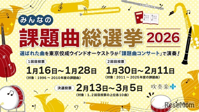 課題曲総選挙2026