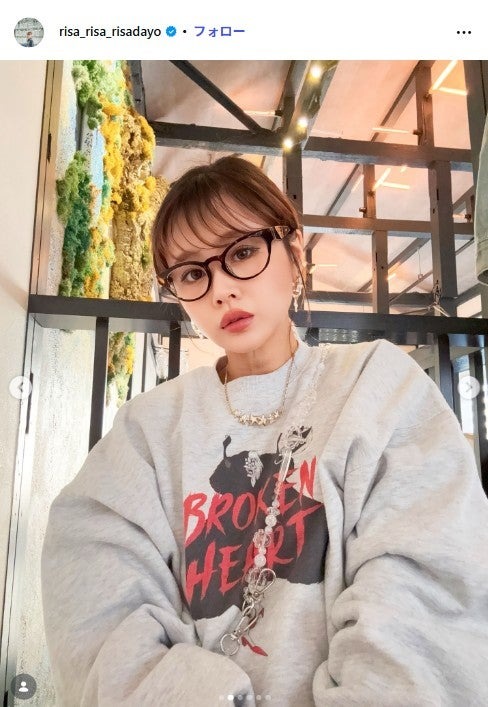 新垣里沙Instagramより