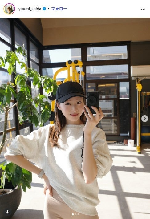 志田友美Instagramより